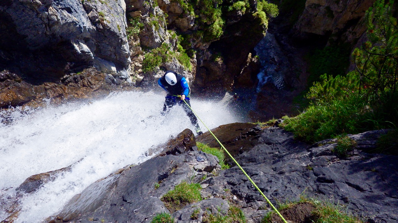 Canyoning-Touren in Vorarlberg 